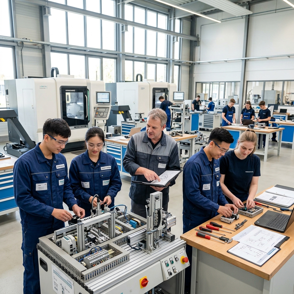 Học viên Việt Nam trong chương trình Ausbildung tại Đức